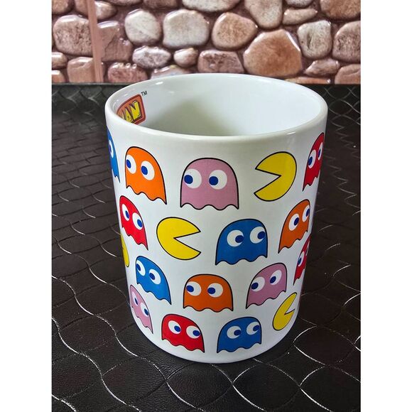 Vintage Pac-Man Coffee Mug Cup Bandai Namco - Picture 4 of 8